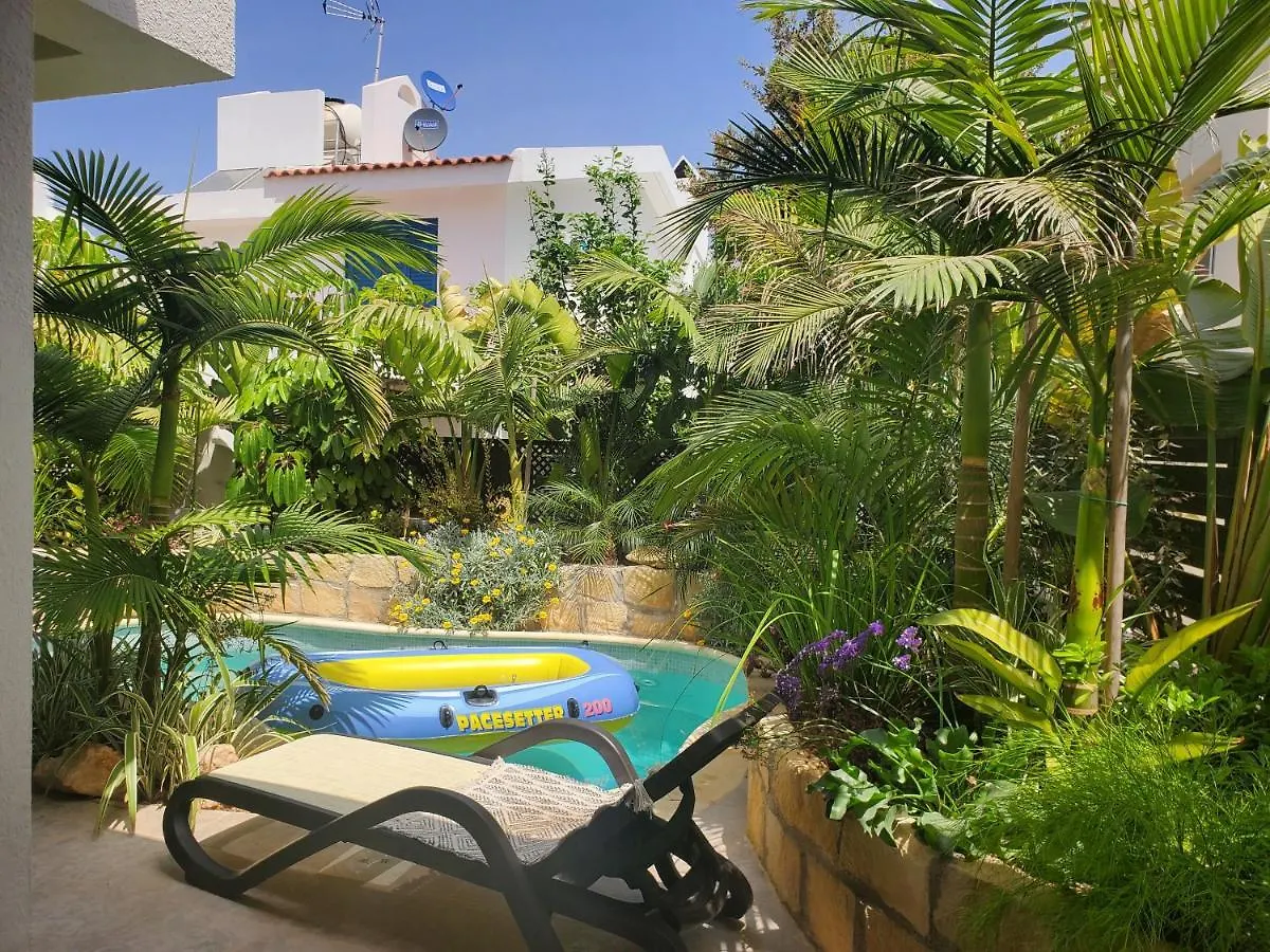 Charming 3-Bed Villa In Protaras With Heated Pool