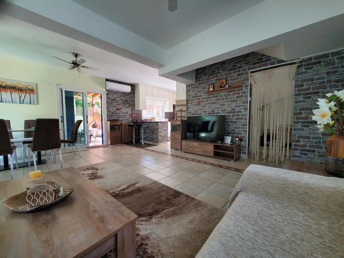 Charming 3-Bed Villa In Protaras With Heated Pool